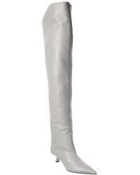 Jimmy Choo - Vari 45 Leather Over-The-Knee Boot - Lyst