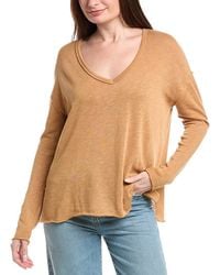 Project Social T - Mae Textured V-Neck Top - Lyst
