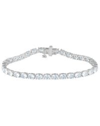 Lab Grown Diamonds - 14K 8.00 Ct. Tw. Lab-Grown Diamond Tennis Bracelet - Lyst