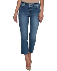 L'Agence - Sada High-Rise Crop Slim Jean - Lyst