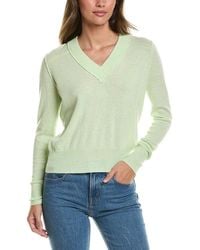 Autumn Cashmere - Cropped Cashmere Sweater - Lyst