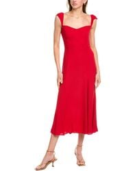 Lyra & Co - Midi Dress - Lyst