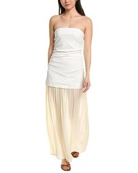 Moonsea - Sleeveless Midi Dress - Lyst