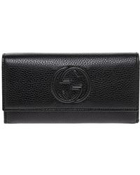 Gucci - Soho Leather Continental Wallet - Lyst
