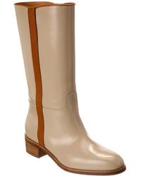 Gucci - Leather Boot - Lyst