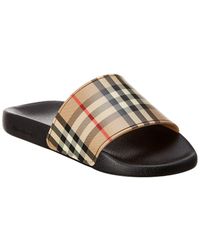 burberry women's pool slides