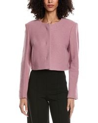 BOSS - Boss Jicena Wool Jacket - Lyst