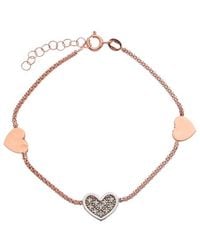 Meshmerise - 18K Over 0.12 Ct. Tw. Diamond Bracelet - Lyst