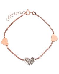 Meshmerise - 18K Over 0.12 Ct. Tw. Diamond Bracelet - Lyst