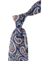 Brooks Brothers - Open Blue Paisley Silk Tie - Lyst