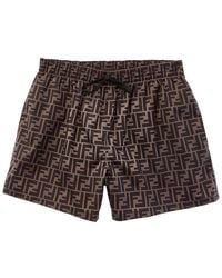 Fendi - Logo Swim Short - Lyst