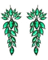 Eye Candy LA - Cz Diana Drop Earrings - Lyst