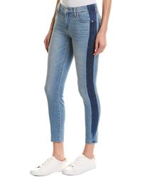 7 For All Mankind 7 For All Mankind Gwenevere Bright Blue Ankle Cut