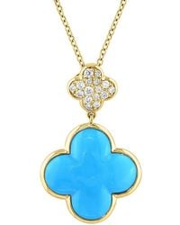 Effy Fine Jewelry - 14K 7.73 Ct. Tw. Diamond & Necklace - Lyst