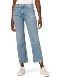 Hudson Jeans - Remi High-rise Straight Crop Sunlight Jean - Lyst