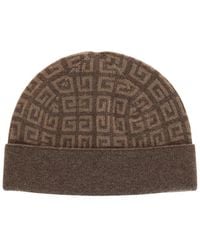 Givenchy - Knit Double-Face Wool & Cashmere-Blend Beanie - Lyst