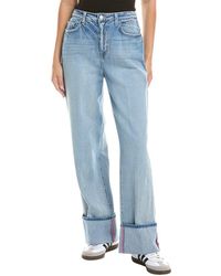 L'Agence - Miley Ultra High-Rise Emerson Wide Leg Jean - Lyst
