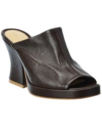 bottega veneta stack mules