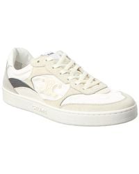 Celine - Ct-12 Leather & Suede Sneaker - Lyst
