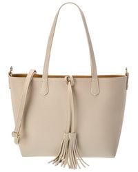 Italian Leather - Romy Leather Top Handle Bag - Lyst