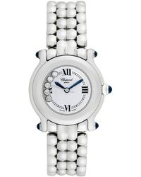 Chopard - Happy Sport Diamond Watch, Circa 2000S (Authentic Pre-Owned) - Lyst