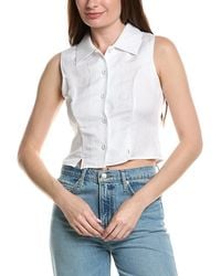 Rolla's - Nina Linen-Blend Top - Lyst
