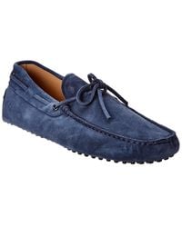 Tod's - Suede Driver - Lyst