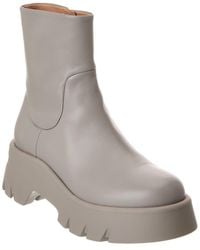 Gianvito Rossi - Montey Leather Boot - Lyst