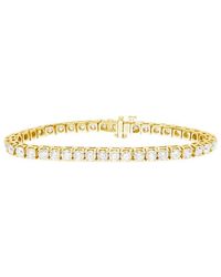 Diana M. Jewels - 14K 9.60 Ct. Tw. Diamond Tennis Bracelet - Lyst
