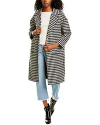 Houndstooth Coats for Women - Up to 79 