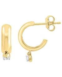 Effy Fine Jewelry - 0.09 Ct. Tw. Diamond Earrings - Lyst