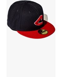 KTZ Cleveland Indians Wool Classic 59Fifty Cap in Blue for Men | Lyst