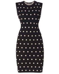 BCBGMAXAZRIA - Jose Jacquard Cotton Blend Dress - Lyst