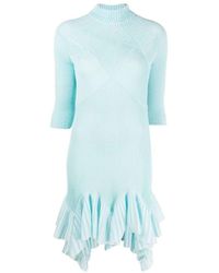 Givenchy - High-neck Asymmetric Dress - Lyst