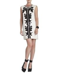 BCBGMAXAZRIA - Geri Sequin Motif Shift Dress - Lyst