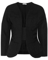 Nina Ricci - Wool Open Front Blazer Jacket - Lyst