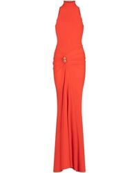 Silvia Tcherassi - Frances Cutout Gathered Jersey Gown - Lyst