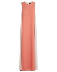 BCBGMAXAZRIA - Bethanie Sleeveless Color-blocked Maxi Dress - Lyst