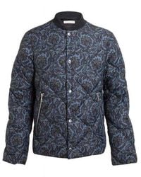 Dries Van Noten - Blue Paisley Quilted Jacket - Lyst