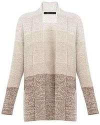 BCBGMAXAZRIA - Cashmere Ginata Ombre Shawl Collar Cashmere Blend - Lyst