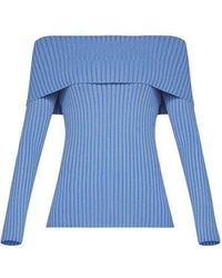 BCBGMAXAZRIA - Risa Off-the-shoulder Sweater - Lyst