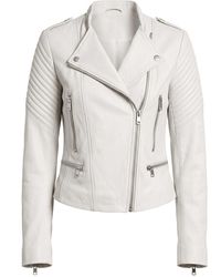 BCBGMAXAZRIA - Jennifer Leather Asymmetrical Zipper Moto Jacket - Lyst