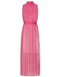 bcbg rainbow pleated dress