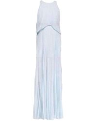 BCBGMAXAZRIA - Shaina Sleeveless Pleated Midi Dress - Lyst