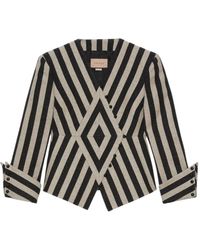 Gucci - Wool Blend Blazer Jacket - Lyst