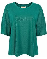 Alexandre Vauthier - Crystal Embellished T-shirt - Lyst