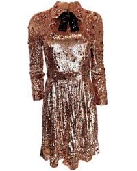 Gucci - Sequins With Crystal Embroidered Dress - Lyst