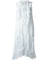 Chloé - Ruffled Loose Dress - Lyst