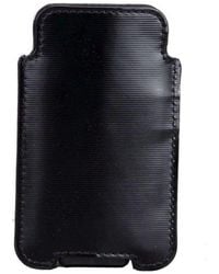 Givenchy - Black Textured Leather Phone Or Credit Card Case - Lyst