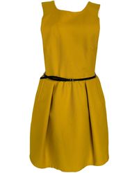 Carven - Open Back Pinafore Dress - Lyst